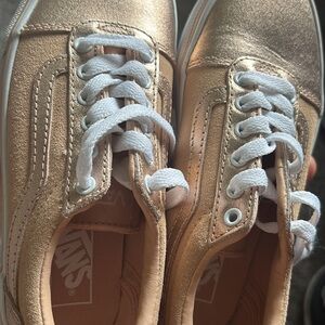 Vans Kids Rose Gold Sneakers